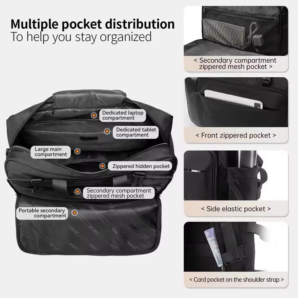 Tigernu 17" 3-in-1 Men's Backpack